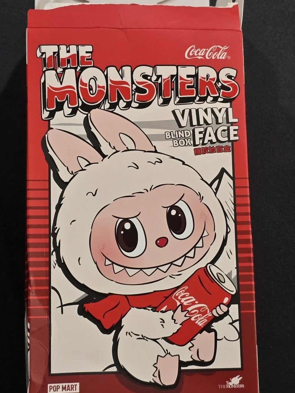 POP MART The Monsters HAPPY FACTOR Coca-Cola Series Vinyl Face Blind Box Plush